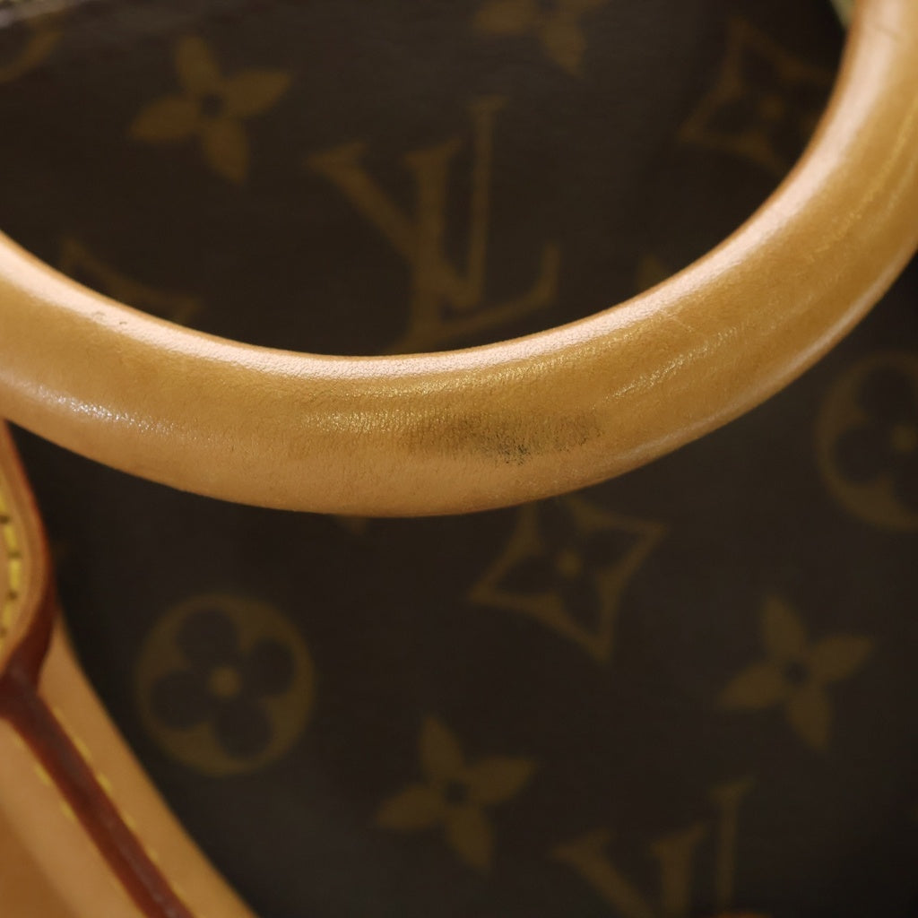 LOUIS VUITTON(ルイヴィトン) モノグラム キーポル55 ボストンバッグ PVC レザー ブラウン M41414 レディース