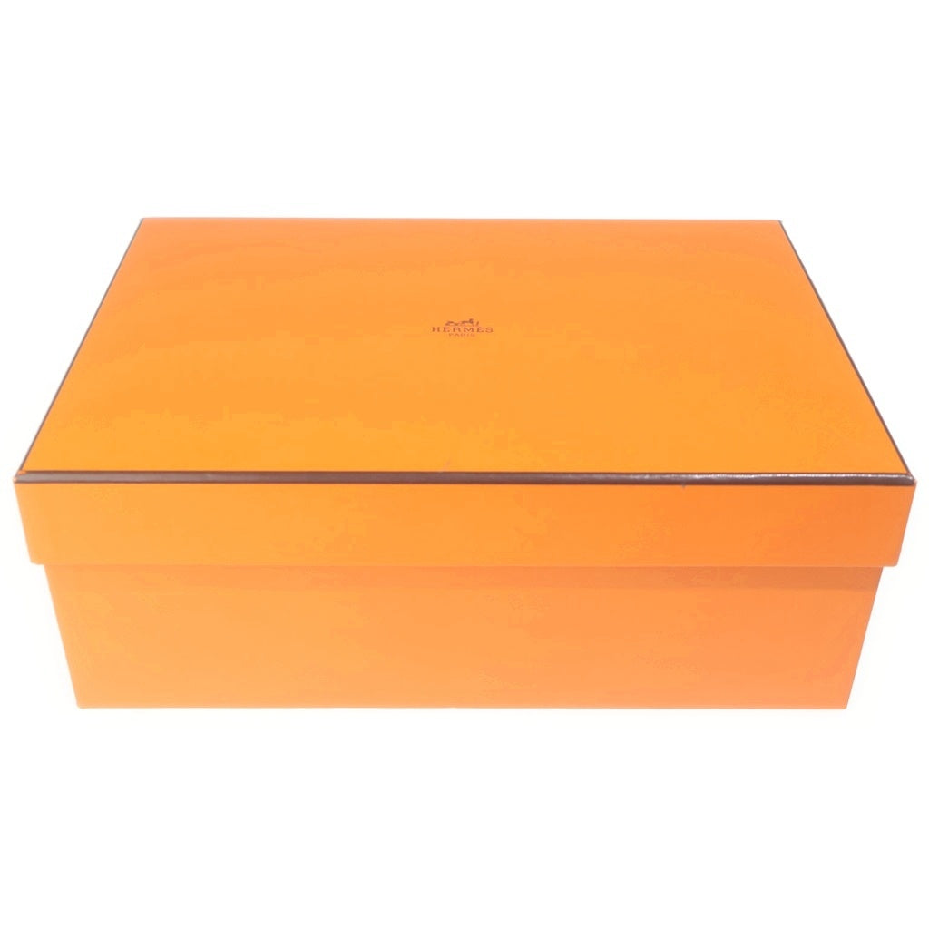 HERMES(エルメス) モカシン パリ レザーローファー ブラック×イエロー #36 1/2 AF211288Z レディース