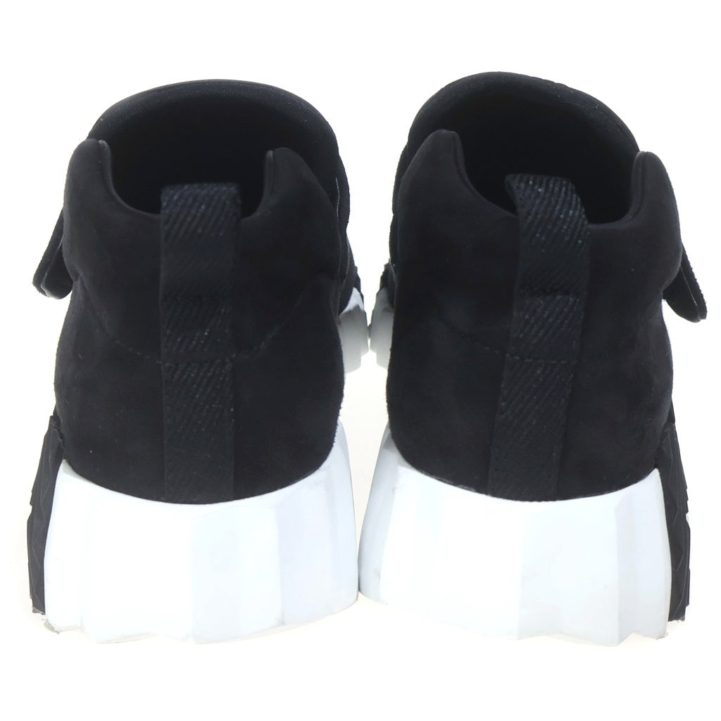 HERMES(エルメス) バウンシング 厚底スニーカー ブラック スエード #37.5 レディース
