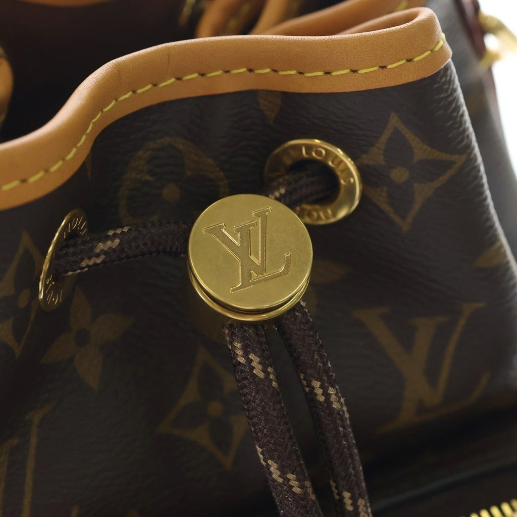 LOUIS VUITTON(ルイヴィトン) ノエ カーゴ ハンドバック 2wayバック モノグラム アーカイブ PVC レザー ブラウン M14017 レディース