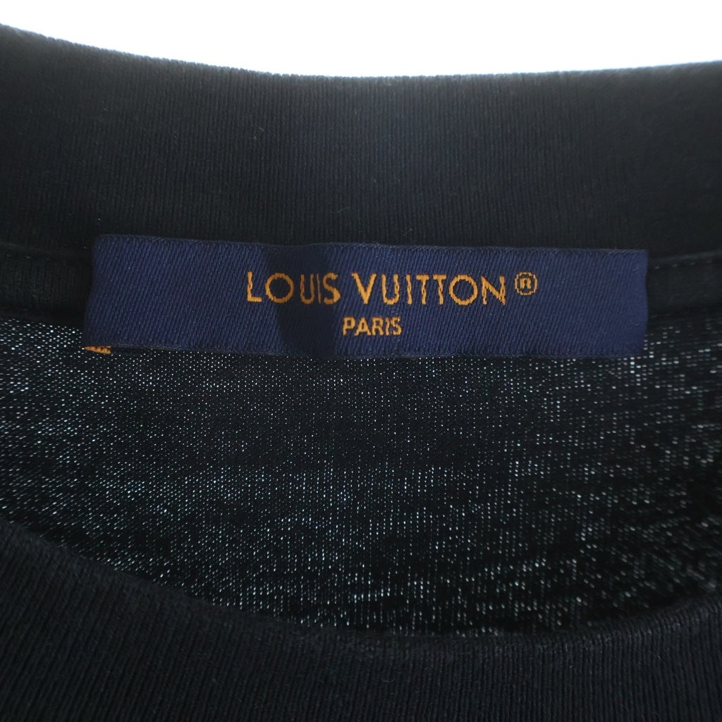 LOUIS VUITTON(ルイヴィトン) モノグラムグラディエント コットン 半袖 Tシャツ カットソー #M ブラック RM232Q NPG HKY46W