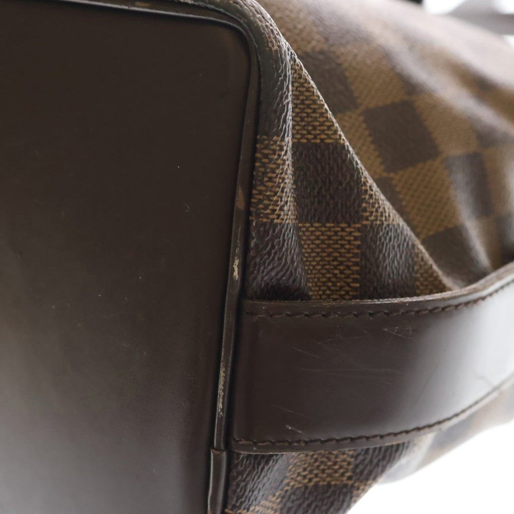 LOUIS VUITTON(ルイヴィトン) チェルシー トートバック ショルダーバック ダミエ PVC レザー ブラウン レディース