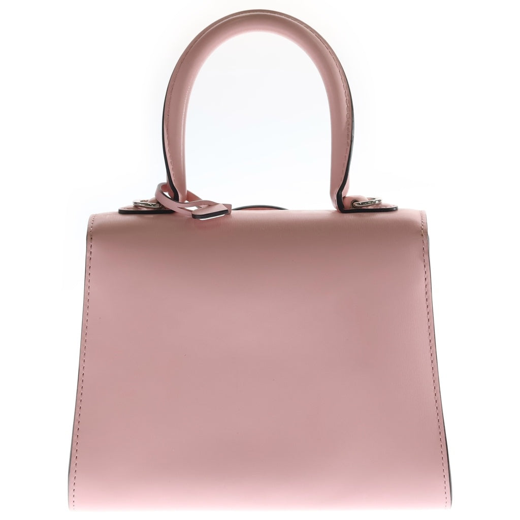 DELVAUX(デルボー) ブリヨン ミニ ハンド ショルダーバッグ 2WAY レザー ピンク レディース