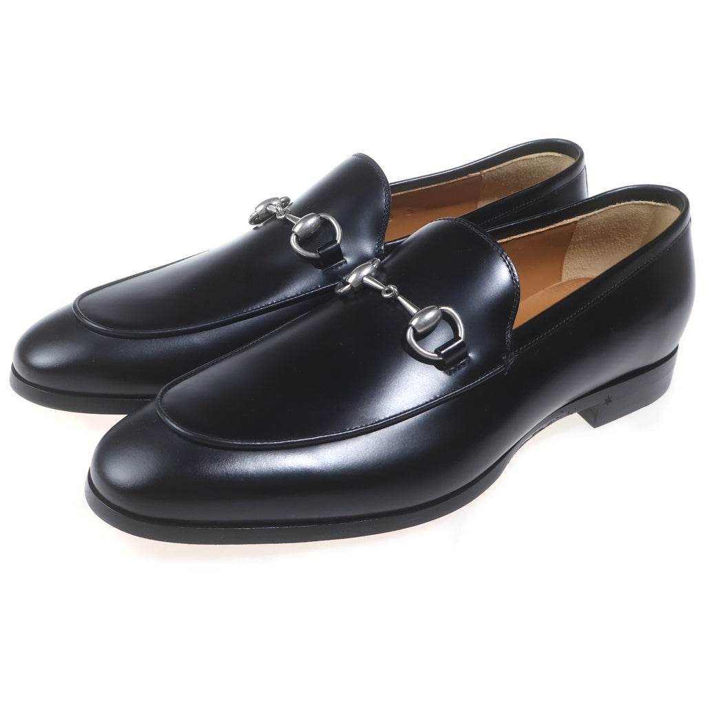 GUCCI(グッチ) ホースビット レザーローファー ブラック #41 795116