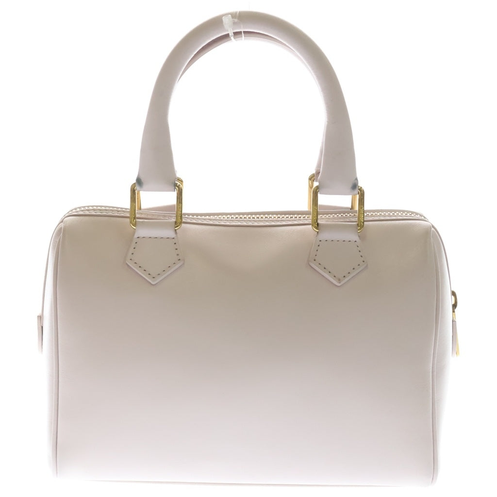 CELINE(セリーヌ) セリーヌ キュイル トリオンフ スモールボストン 2WAYハンドバッグ ショルダーバッグ ライトピンク レザー ゴールド金具 レディース