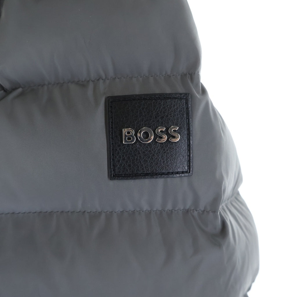 HUGO BOSS(ヒューゴボス) ナイロン切替しダウンジャケット グレー #46