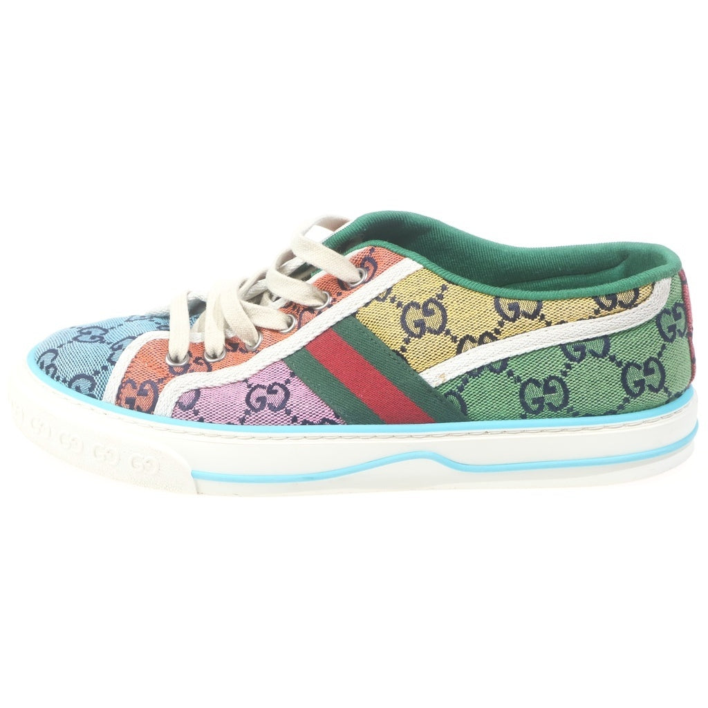 GUCCI(グッチ) GGキャンバス 1977 テニス ローカットスニーカー マルチカラー キャンバス