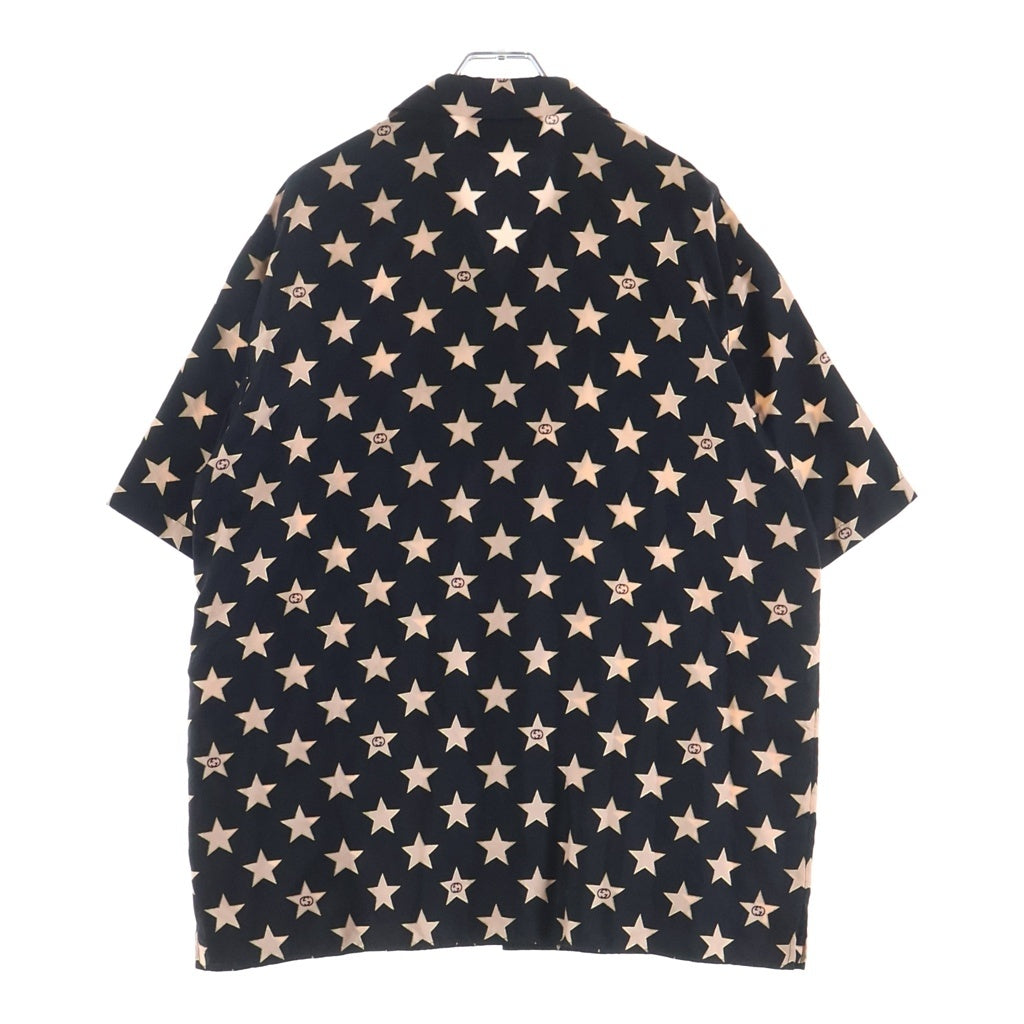 GUCCI(グッチ) 半袖シャツ スター ブラック #48 694124 ZAJY