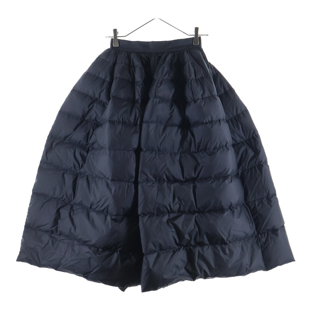 MONCLER(モンクレール) BOUDIN ブーダン ナイロン ダウン ロングスカート #38 ブラック D209W2590000 レディース