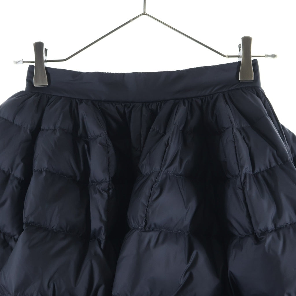 MONCLER(モンクレール) BOUDIN ブーダン ナイロン ダウン ロングスカート #38 ブラック D209W2590000 レディース