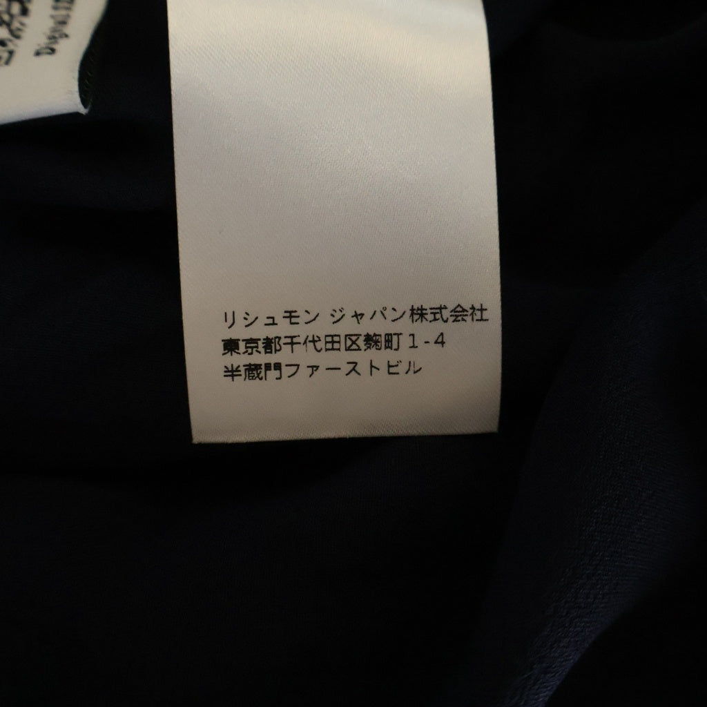 Chloe(クロエ) シルク レースワンピース セットワンピース ノースリーブ ドレス #34 ネイビー レディース