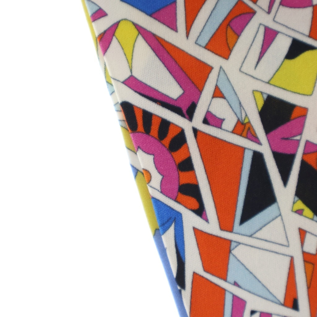 EMILIO PUCCI(エミリオプッチ) レーヨン×シルク ノースリーブ ワンピース #38 マルチカラー 61RI51 レディース