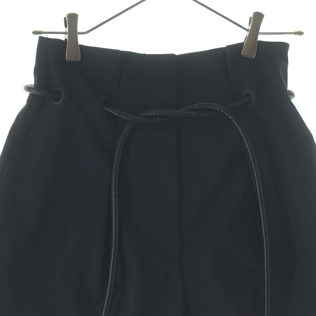 3.1 Phillip Lim(スリーワンフィリップリム) ORIGAMI SHORTS オリガミショーツ ハーフ キュロットパンツ ロープデザイン ブラック E2015351CNS レディース