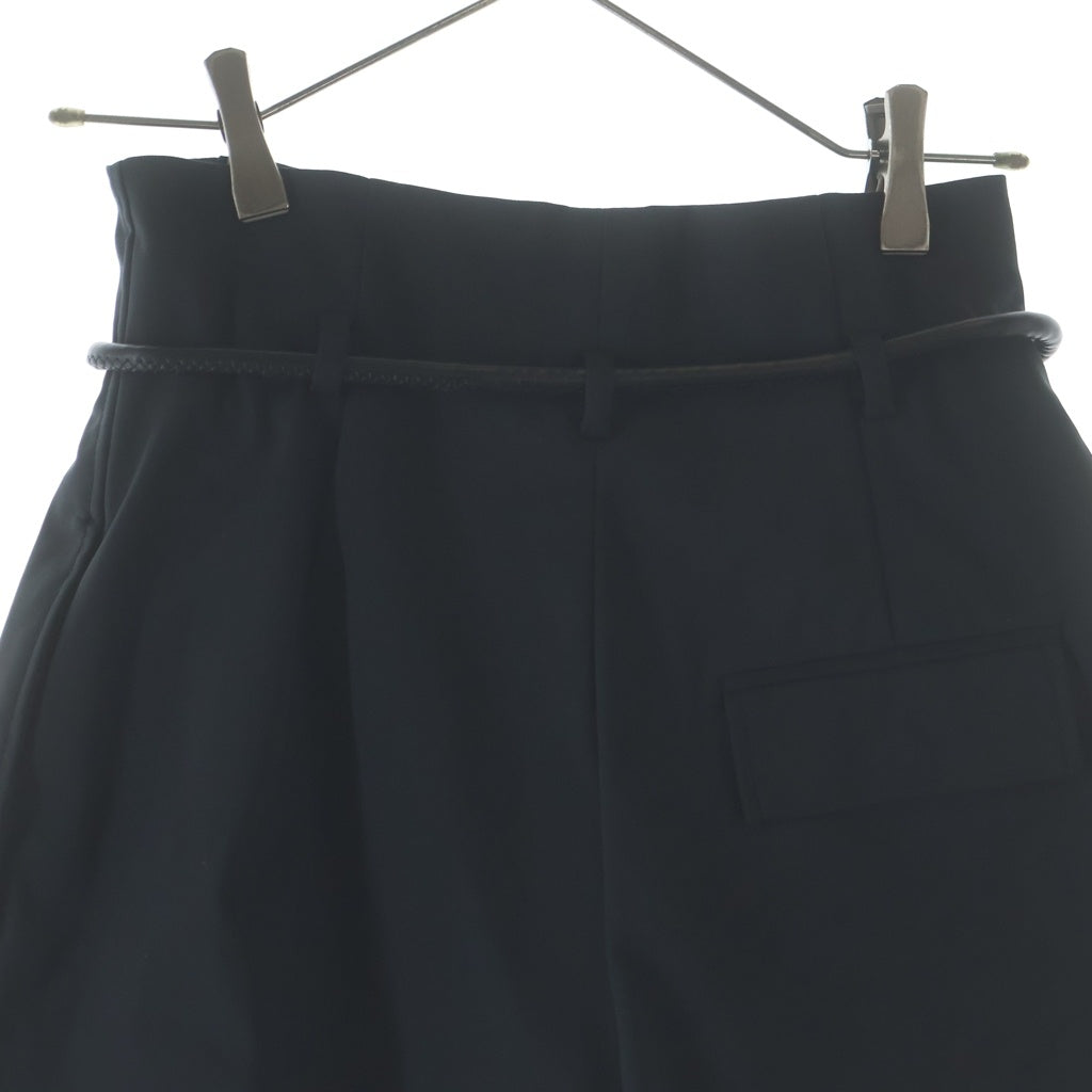 3.1 Phillip Lim(スリーワンフィリップリム) ORIGAMI SHORTS オリガミショーツ ハーフ キュロットパンツ ロープデザイン ブラック E2015351CNS レディース