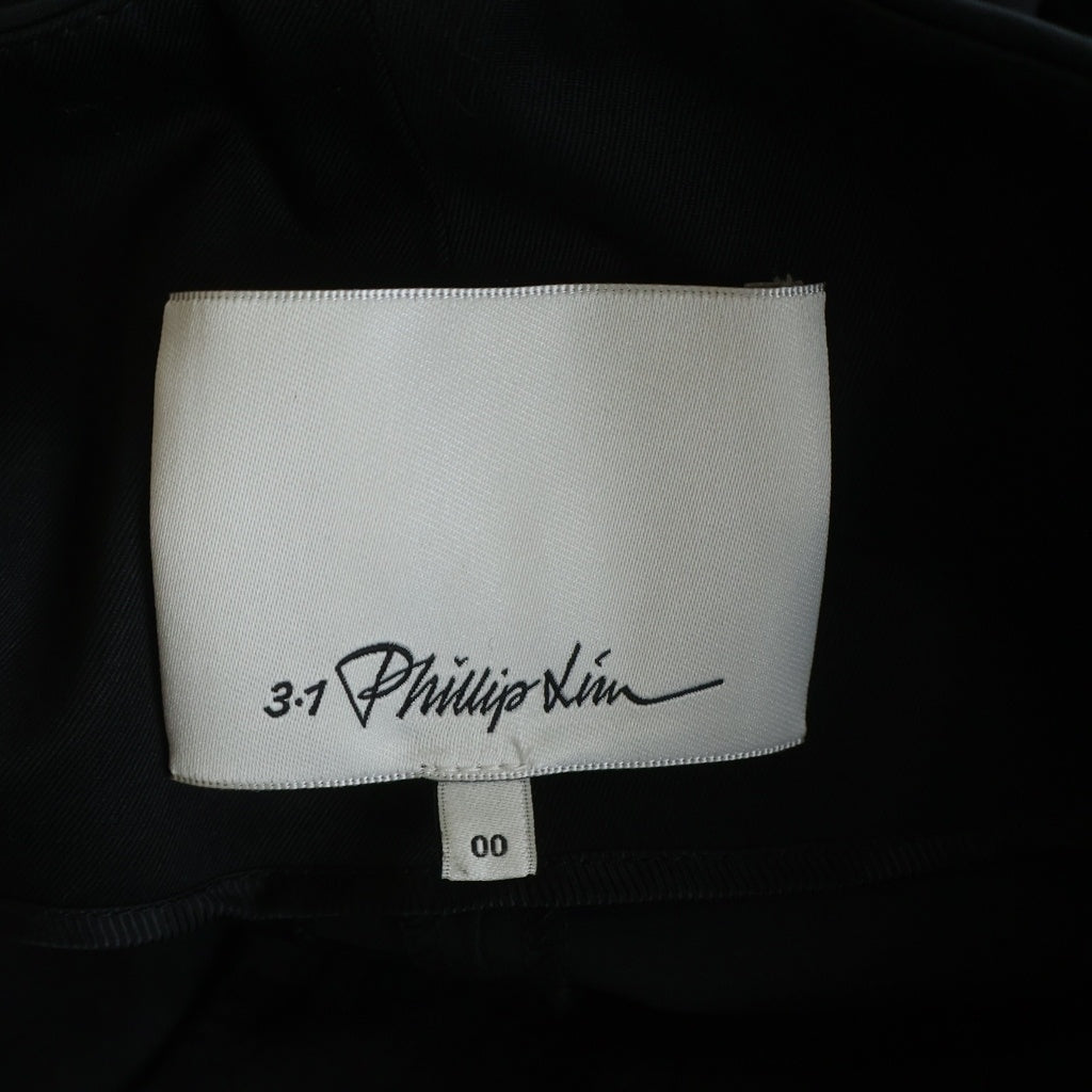 3.1 Phillip Lim(スリーワンフィリップリム) ORIGAMI SHORTS オリガミショーツ ハーフ キュロットパンツ ロープデザイン ブラック E2015351CNS レディース
