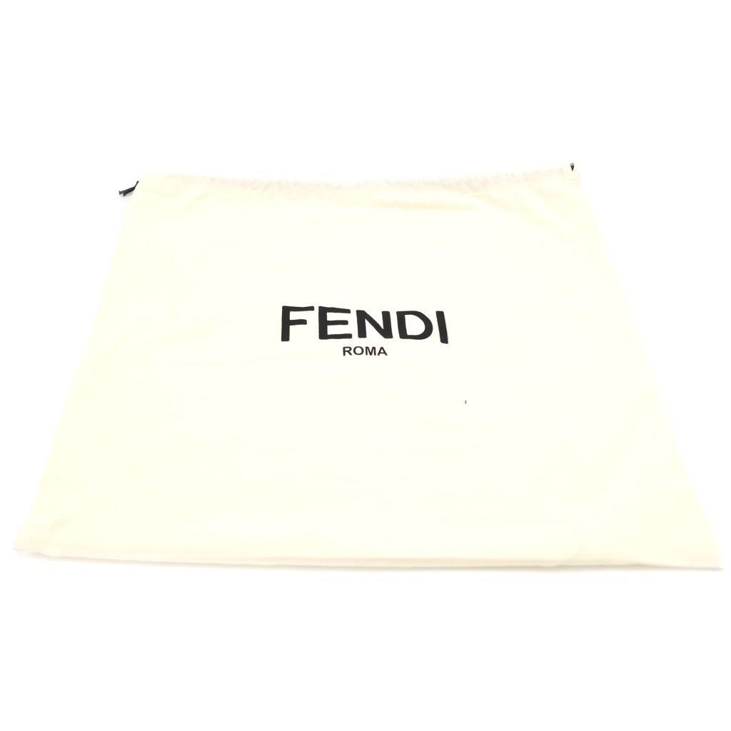 FENDI(フェンディ) ズッカ柄 2WAYトートバッグ ハンドバッグ ショルダーバッグ ブラウン キャンバス×レザー 7VA390 シルバー金具 レディース
