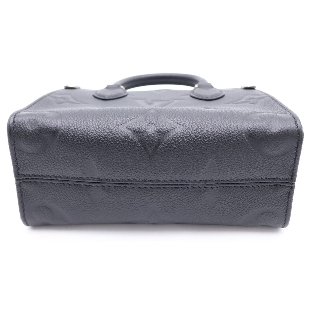 LOUIS VUITTON(ルイヴィトン) モノグラム・アンプラント オンザゴーBB 2WAYハンドバッグ ショルダーバッグ ブラック ノワール レザー M46993 ゴールド金具 レディース