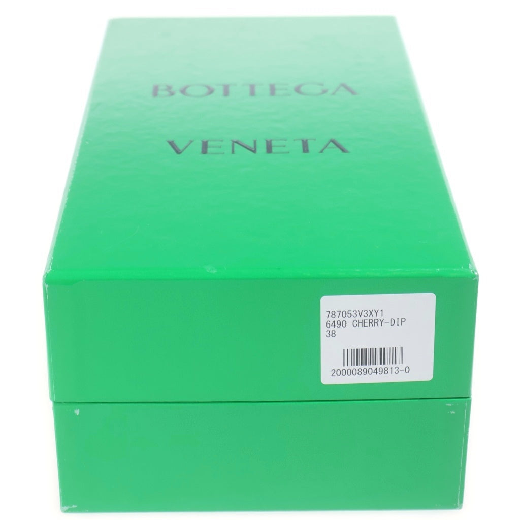BOTTEGA VENETA(ボッテガヴェネタ) アトミック ニット メッシュ パンプス フラットシューズ #38 ボルドー レディース
