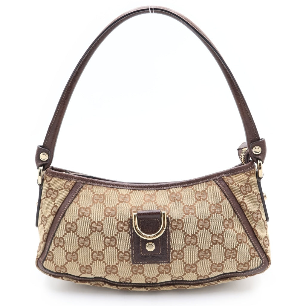 GUCCI(グッチ) GGキャンバス レザー ワンショルダーバッグ ハンドバッグ 130939 レディース