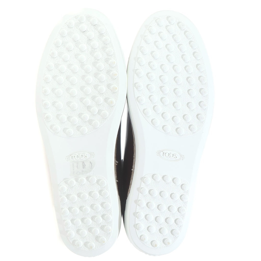 TOD'S(トッズ) パテント レザースニーカー ローカットシューズ エナメル バーガンディー XXW0JL0D8ZCL1M814 レディース