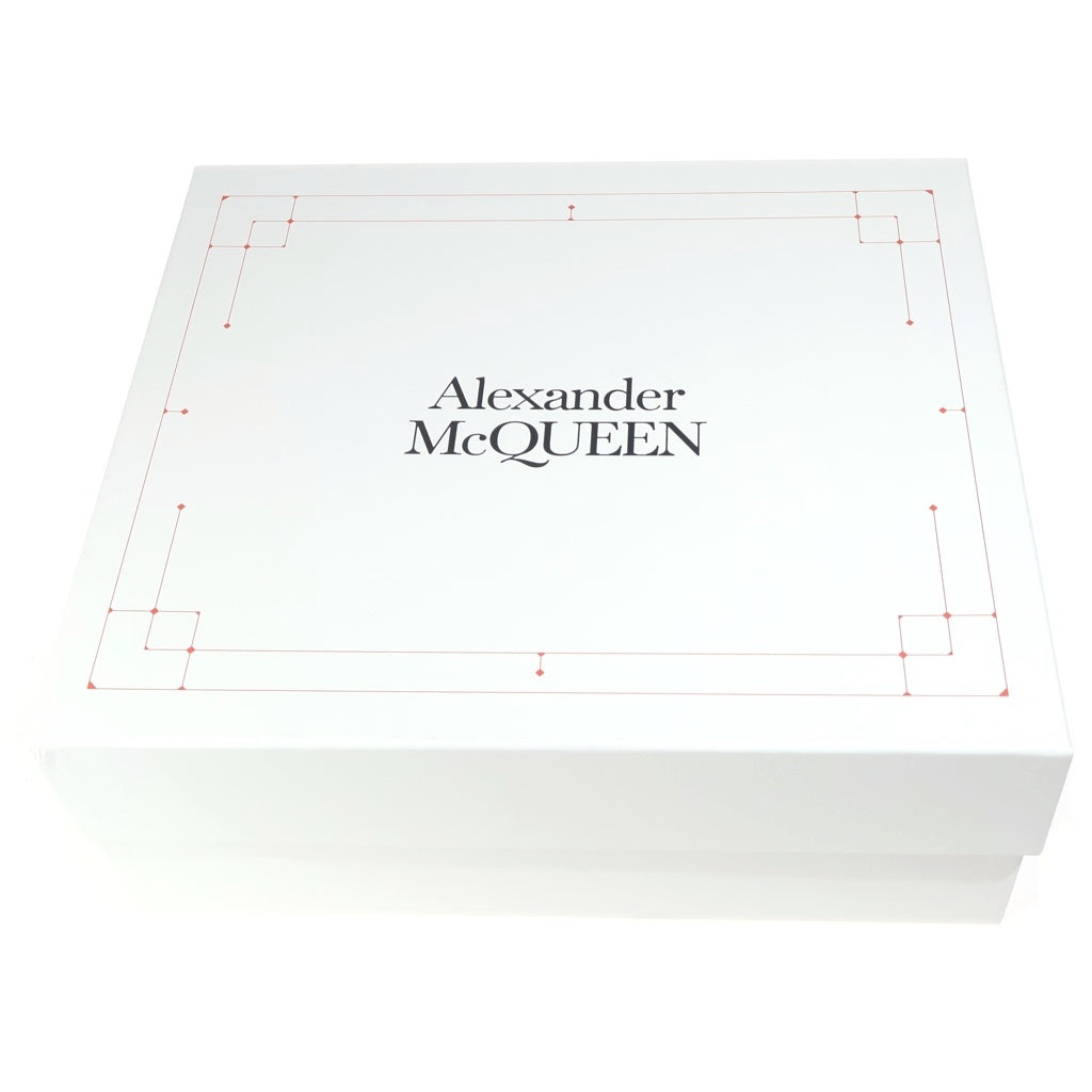 Alexander McQueen(アレキサンダーマックイーン) STUDS BIKER BOOTS スタッズ バイカーブーツ レザーアンクルブーツ シューズ ブラック 595470 レディース