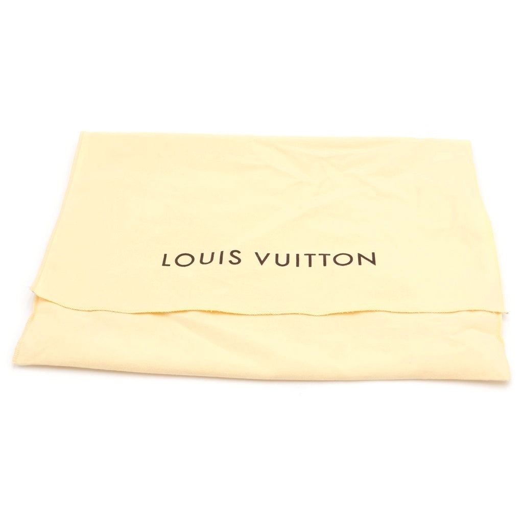LOUIS VUITTON(ルイヴィトン) タイガ ロマン MM レザー ショルダーバッグ シルバー金具 ネイビー M32624 レディース