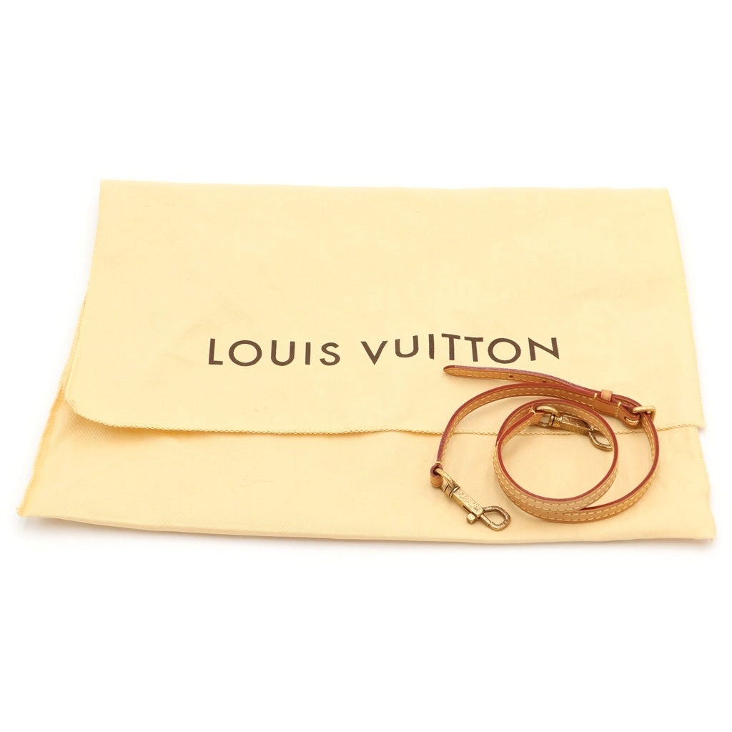 LOUIS VUITTON(ルイヴィトン) モノグラム スピーディチェーン20 2WAYハンドバッグ ボストンバッグ ショルダーバッグ ブラウン レザー×PVC M40988 ゴールド金具 レディース