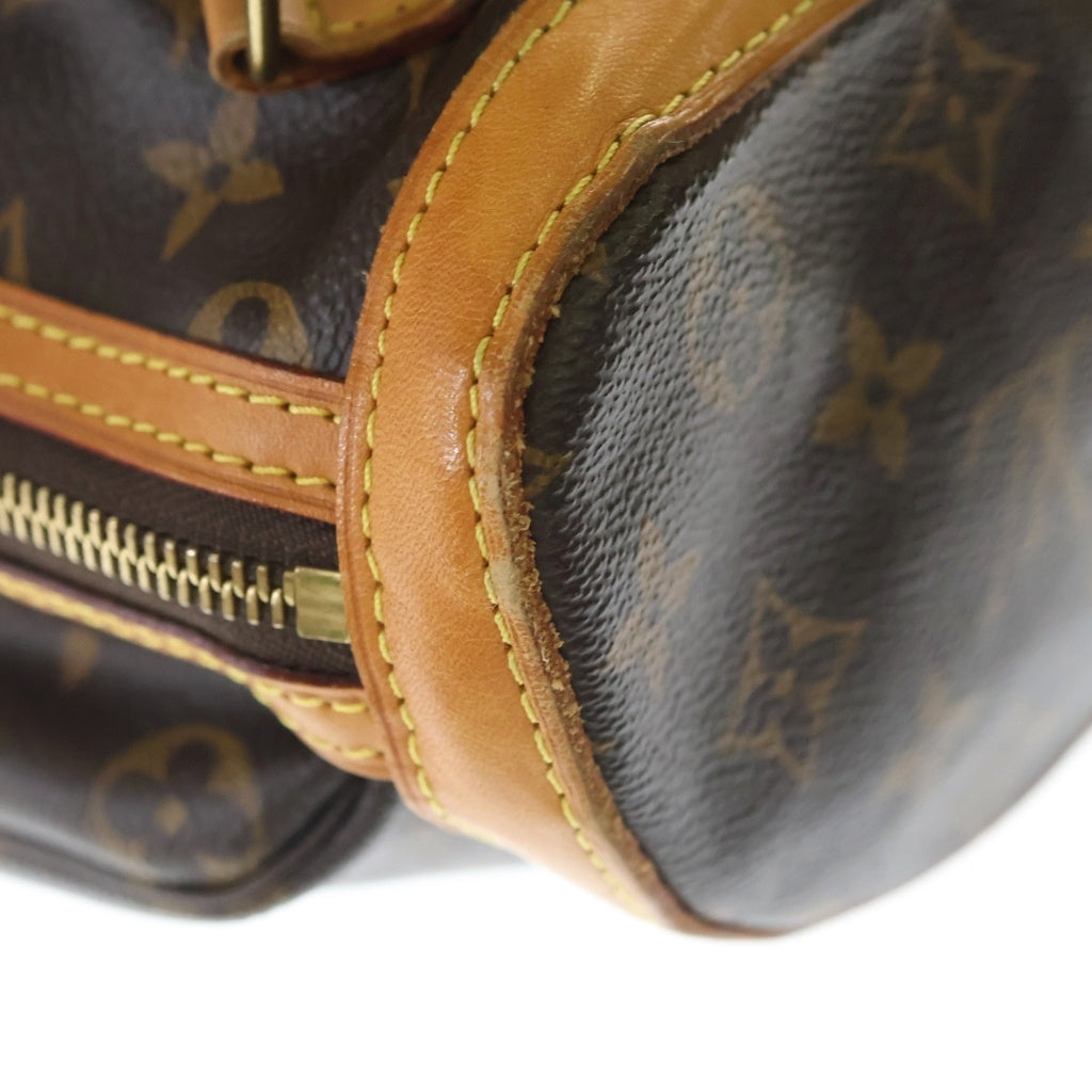 LOUIS VUITTON(ルイヴィトン) モノグラム サックアドボスフォール リュックサック バックパック ブラウン レザー×PVC M40107 ゴールド金具 レディース