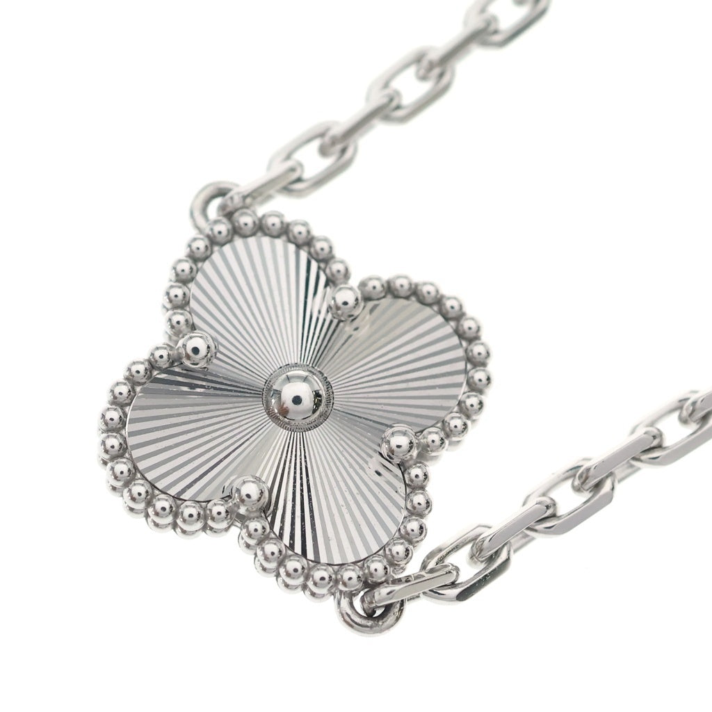 Van Cleef & Arpels(ヴァンクリーフアンドアーペル) ギョーシェ 5P ブレスレット 750WG 20.3g レディース