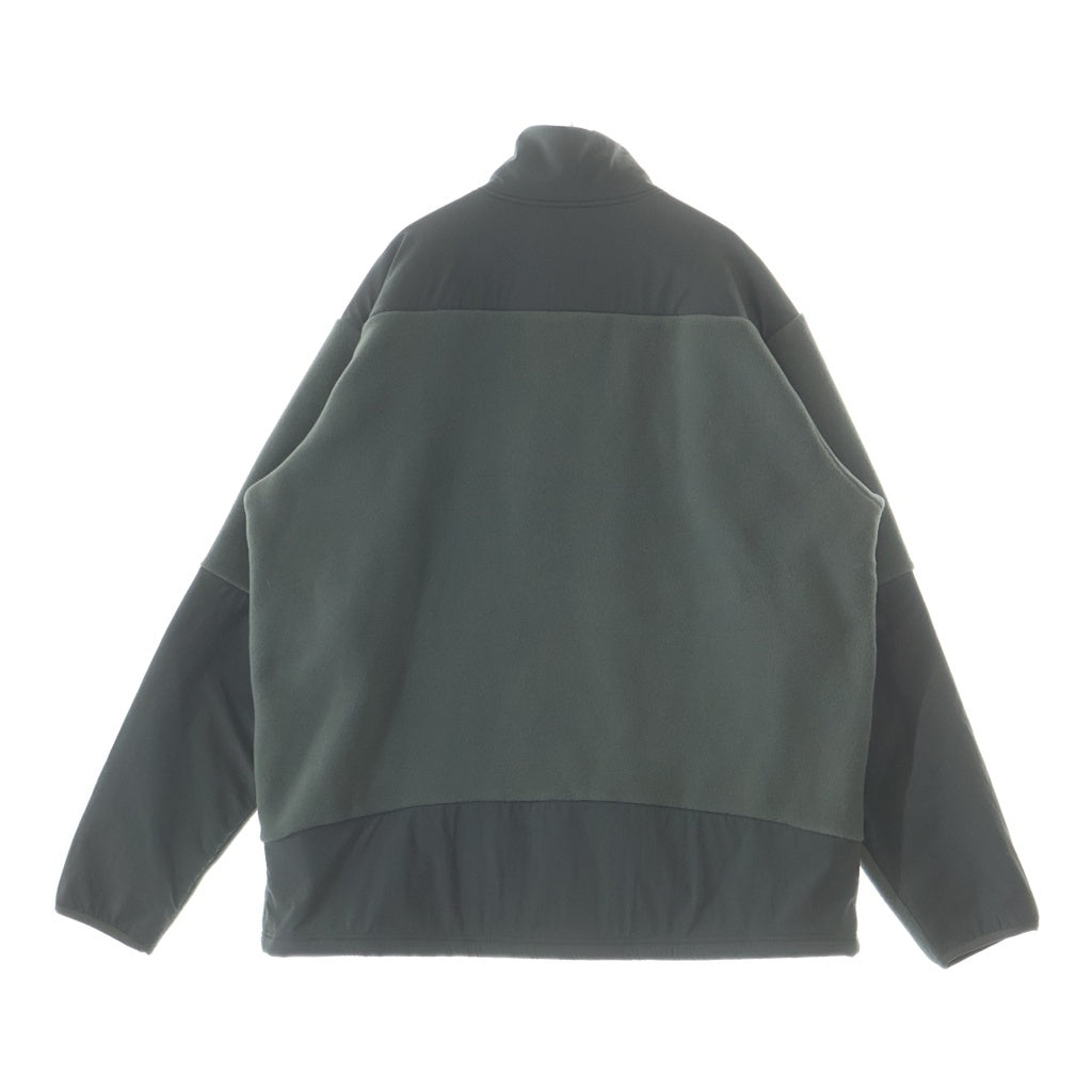 snow peak(スノーピーク) Double Face POLARTEC ダブルフェイス フルジップ ポーラテック フリースジャケット グレー SW-24AU007