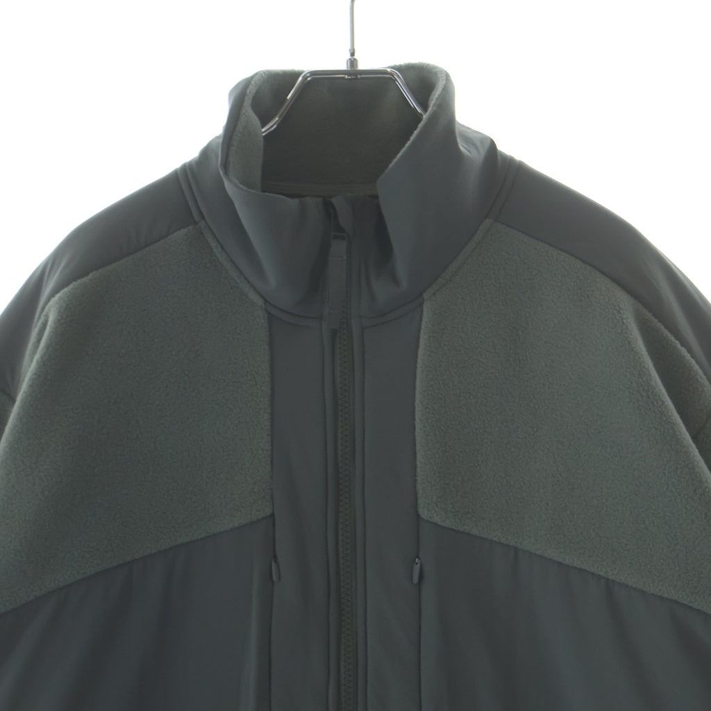 snow peak(スノーピーク) Double Face POLARTEC ダブルフェイス フルジップ ポーラテック フリースジャケット グレー SW-24AU007