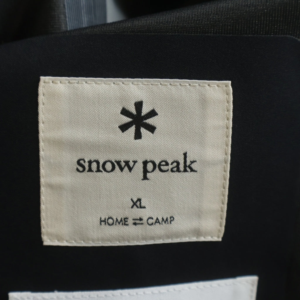 snow peak(スノーピーク) 25AW×MofM Snow Jacket マウンテンオブムッズ フーデッド ジップアップ ジャケット グレー/ベージュ MM4510-JK01