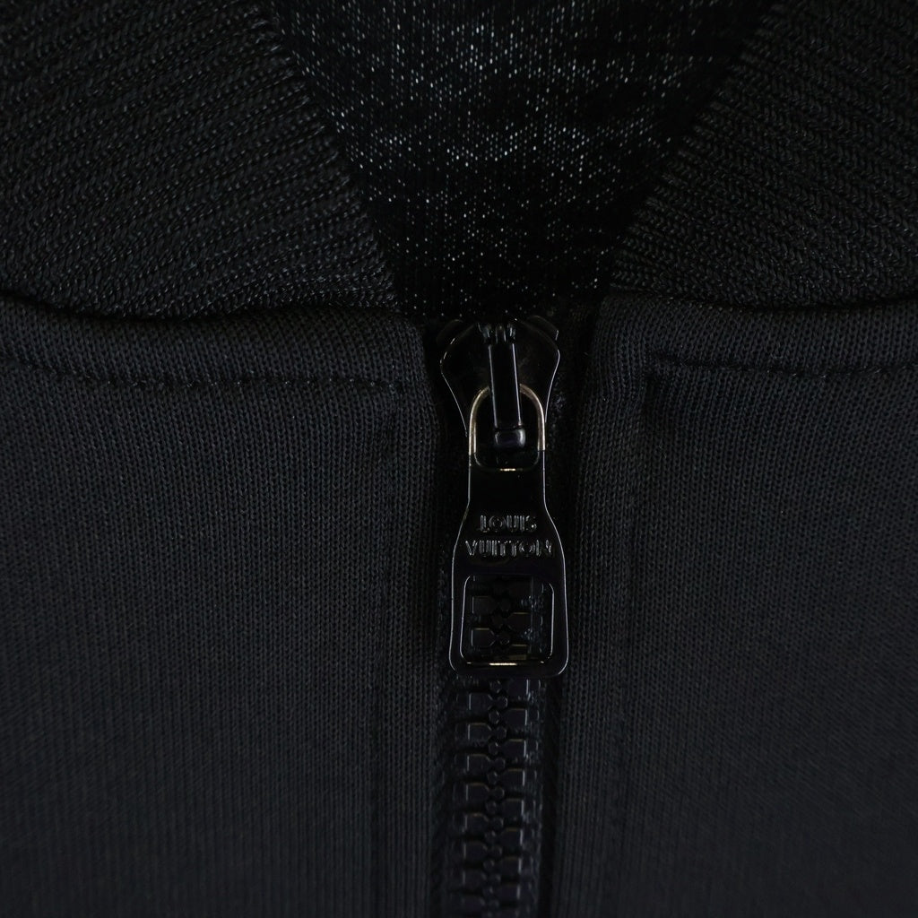 LOUIS VUITTON(ルイヴィトン) 21AW LVフラワーバンド ジップアップ トラックジャケット ブルゾン ブラック RM212 ZSC HLY92W