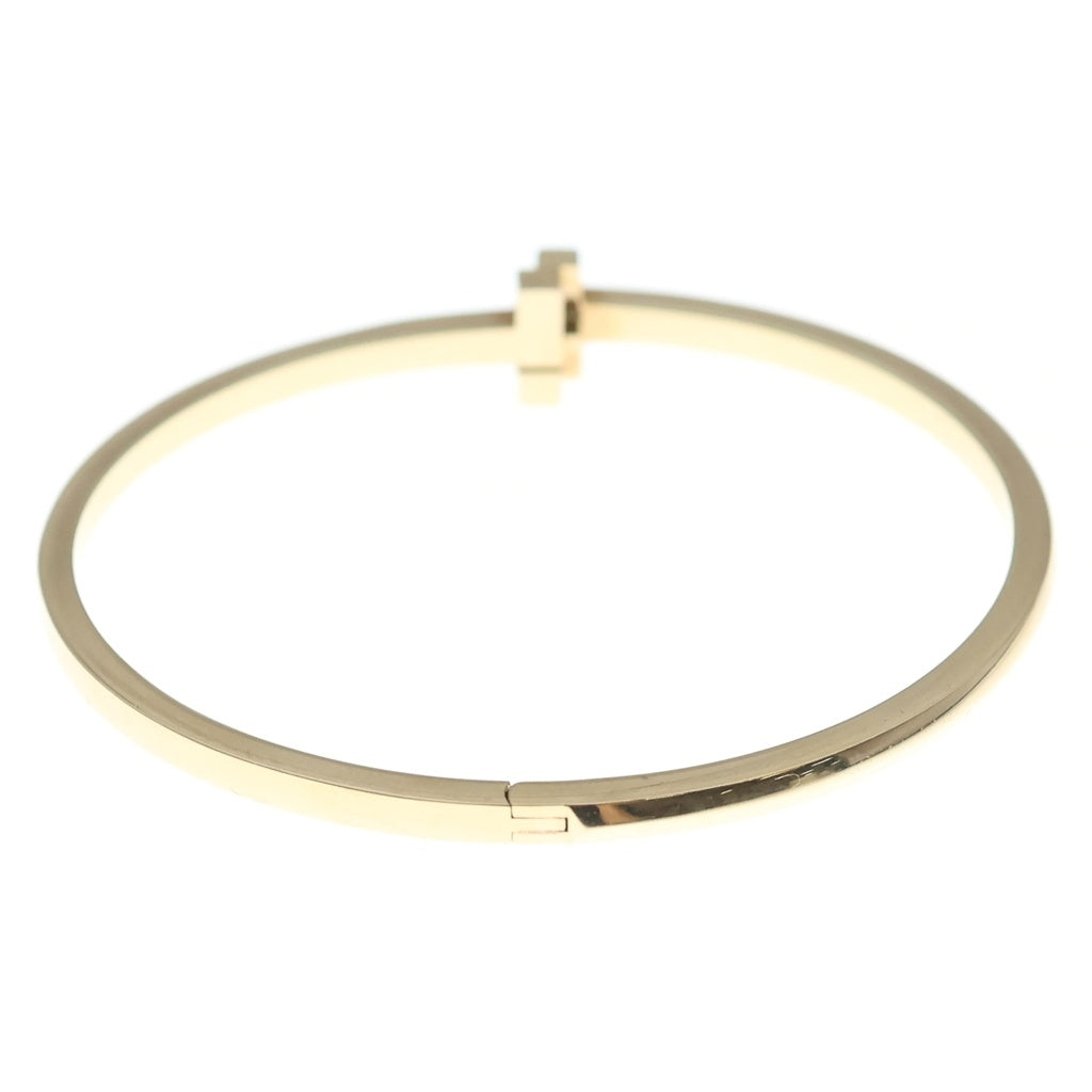 TIFFANY & Co.(ティファニー) Tワン ナロー ブレスレット バングル ピンクゴールド 750PG レディース