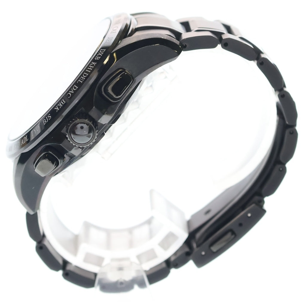 SEIKO(セイコー) アストロン 黒文字盤 Ti/ソーラー チタン ソーラー電波 腕時計 SBXB049