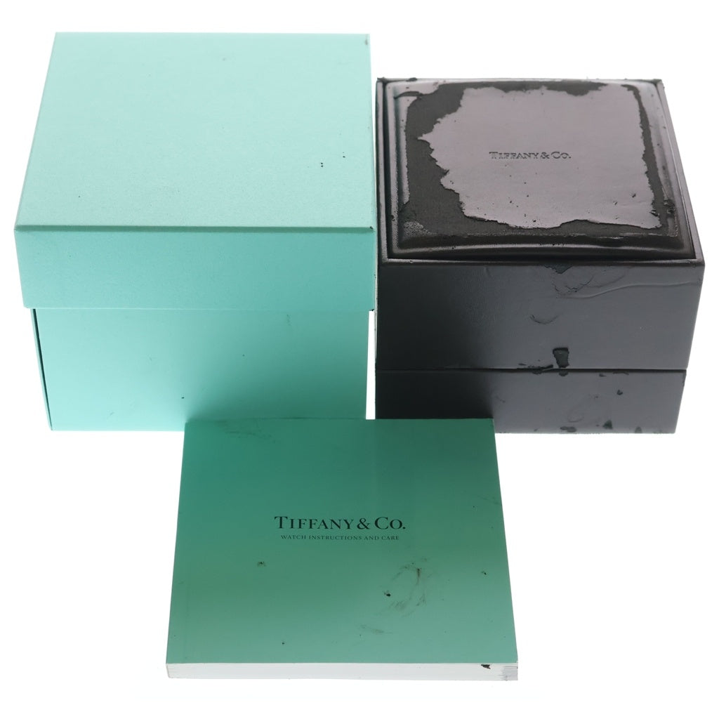 TIFFANY & Co.(ティファニー) アトラスドーム デイト 黒文字盤 SS/AT ステンレス オートマ 自動巻き 腕時計 Z1810.68.10A10A レディース
