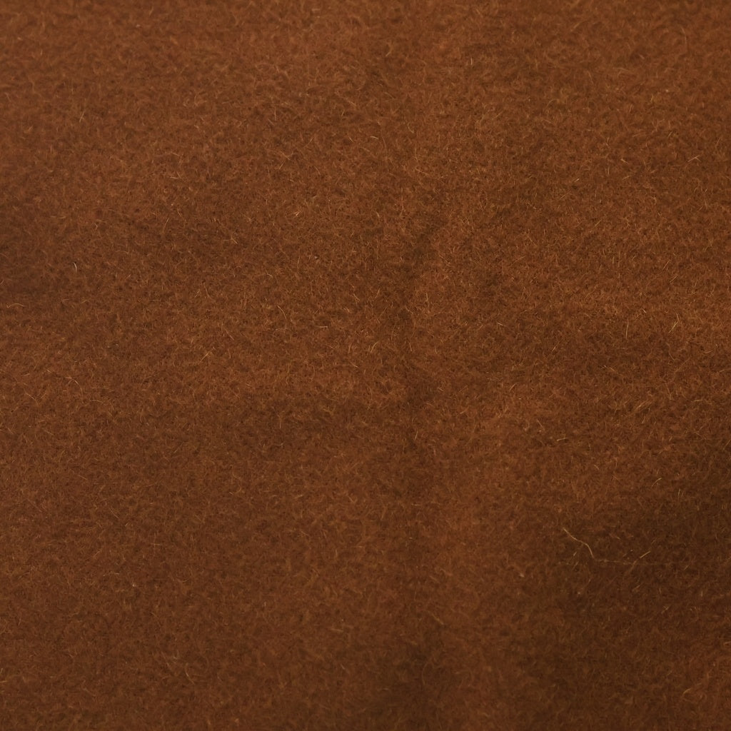 HERMES(エルメス) カシミヤ フリンジストール マフラー イングランド製 ブラウン レディース