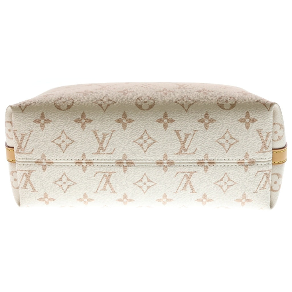 LOUIS VUITTON(ルイヴィトン) モノグラム デュンヌ ミュルティパス 2WAYハンドバッグ ショルダーバッグ ホワイト レザー×PVC M2A078 ゴールド金具 レディース