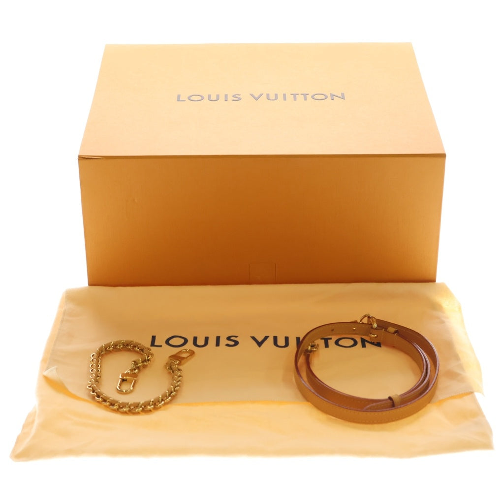 LOUIS VUITTON(ルイヴィトン) モノグラム デュンヌ ミュルティパス 2WAYハンドバッグ ショルダーバッグ ホワイト レザー×PVC M2A078 ゴールド金具 レディース
