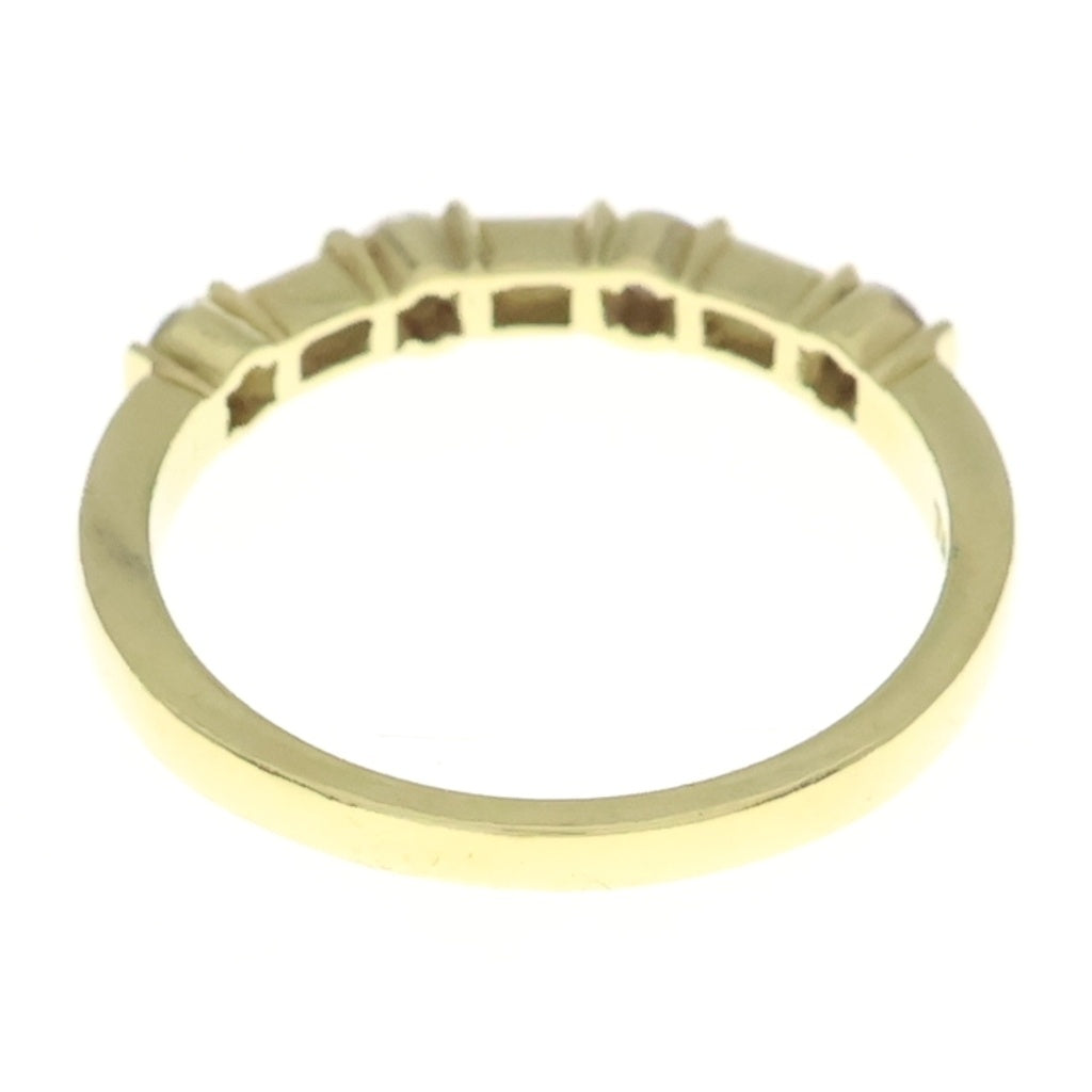 TIFFANY & Co.(ティファニー) フォーエバーバンド エンブレイス ダイヤ リング イエローゴールド 750YG #11 レディース
