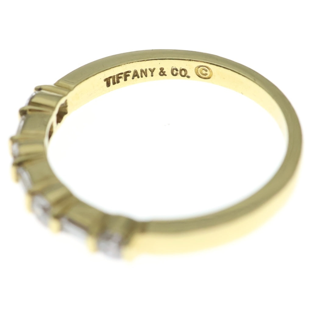 TIFFANY & Co.(ティファニー) フォーエバーバンド エンブレイス ダイヤ リング イエローゴールド 750YG #11 レディース
