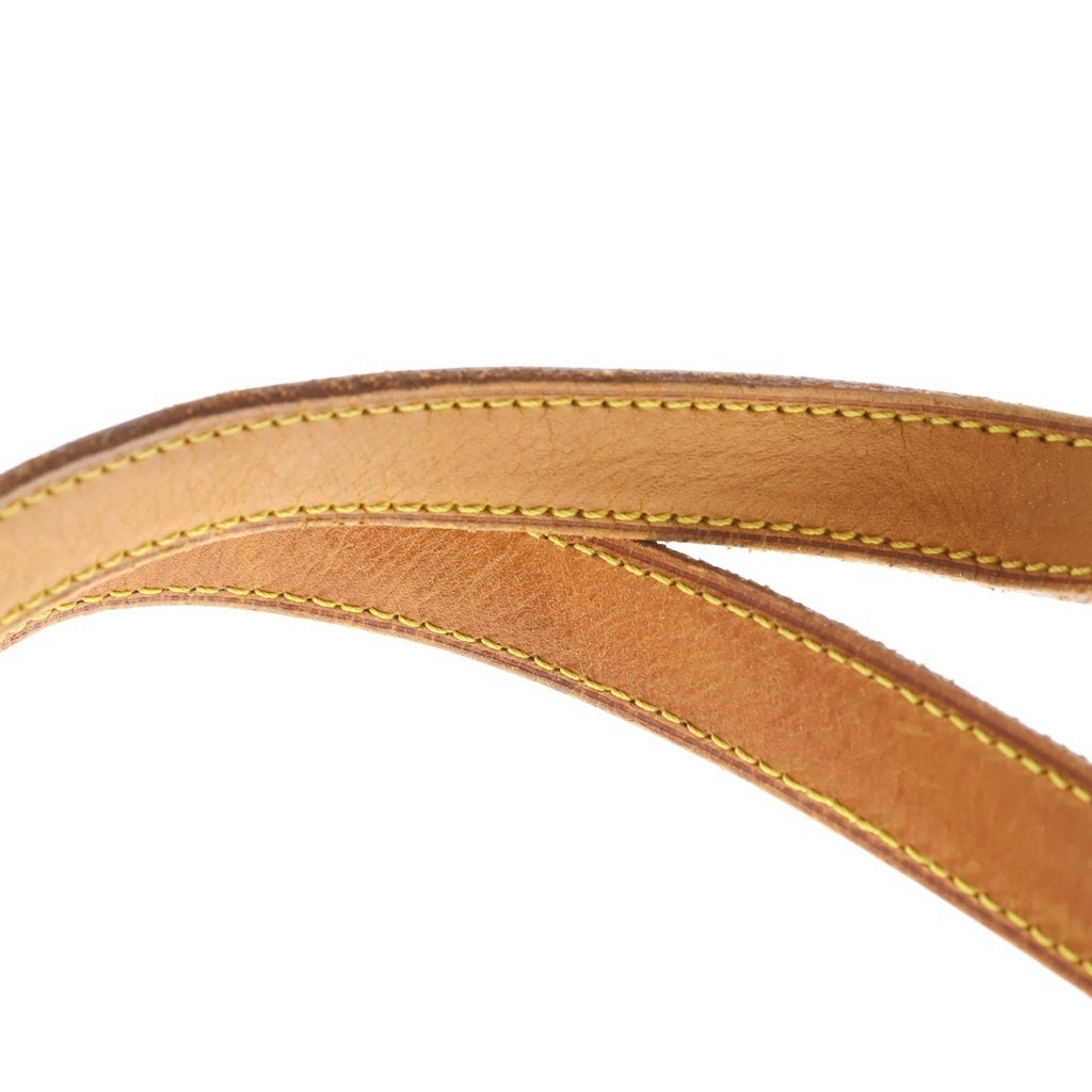 LOUIS VUITTON(ルイヴィトン) モノグラム カバ・メゾ トートバッグ ハンドバッグ ブラウン レザー×PVC M51151 ゴールド金具 レディース