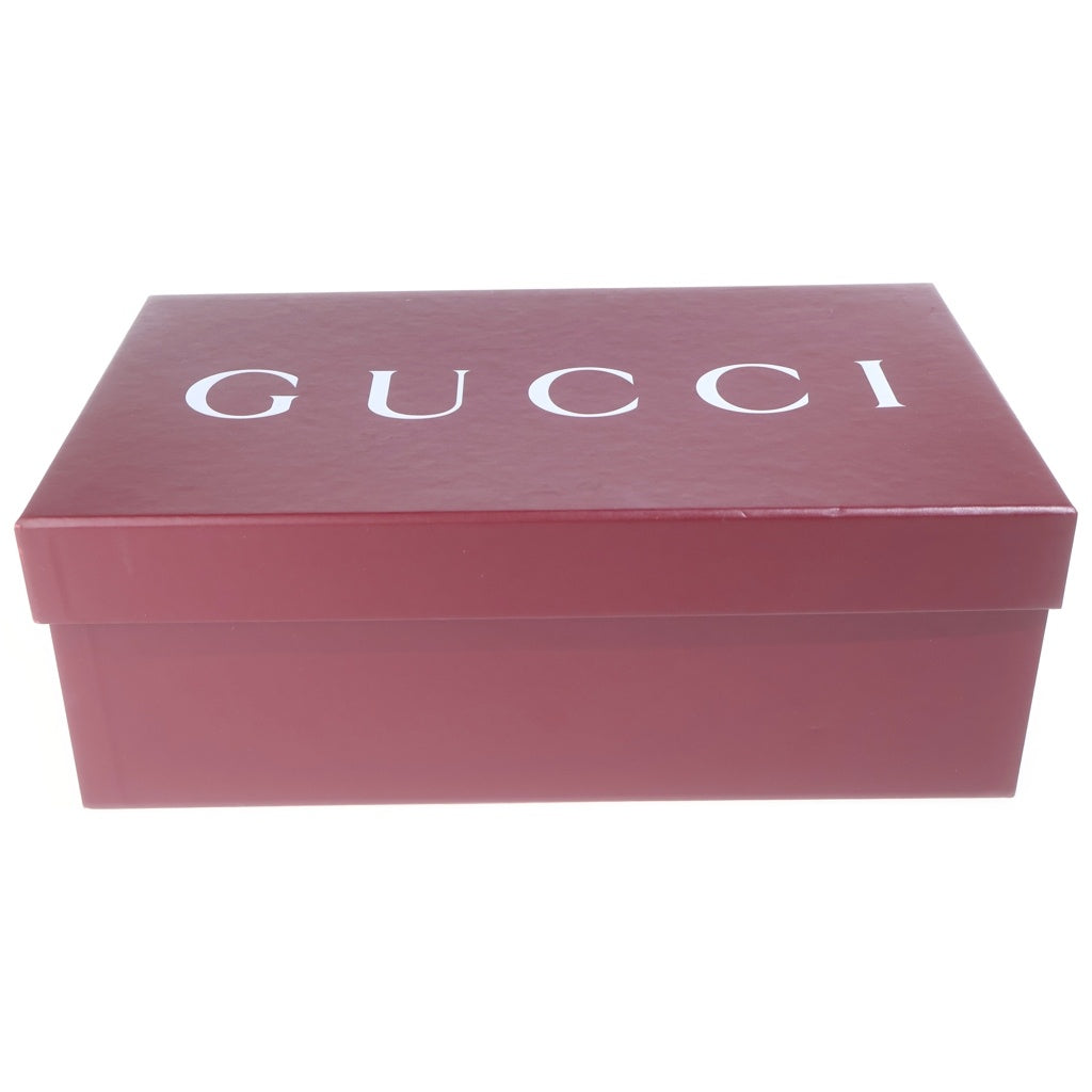 GUCCI(グッチ) Re-Web リウェブ シェリーライン レザー ローカットスニーカー シューズ #36 ホワイト/ピンク 785728 レディース