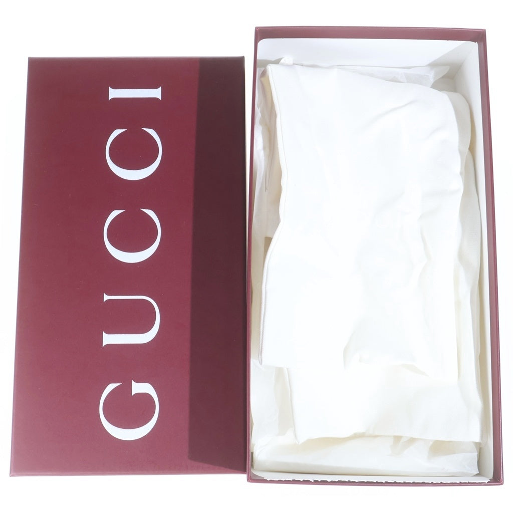 GUCCI(グッチ) シニョーリア スリングバックパンプス レザー フラットシューズ バレエシューズ #36 ピンク 786599 レディース
