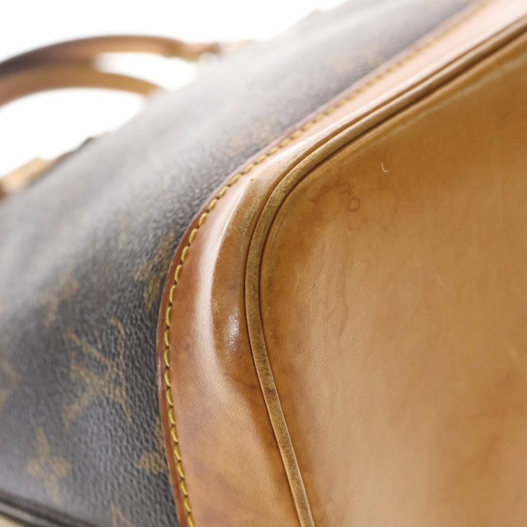 LOUIS VUITTON(ルイヴィトン) モノグラム アルマPM 新型 ハンドバッグ ショルダーバッグ ブラウン レザー×PVC M53151 ゴールド金具 レディース