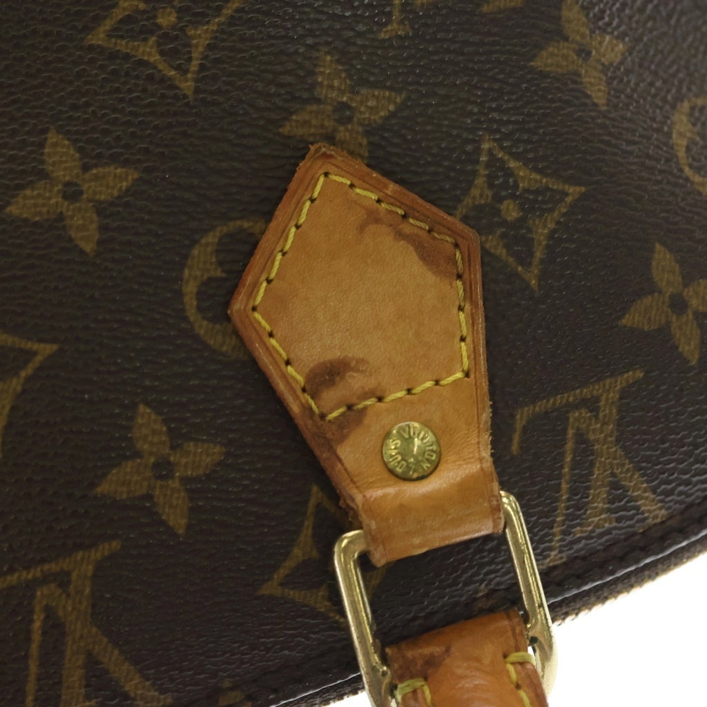 LOUIS VUITTON(ルイヴィトン) モノグラム アルマPM 新型 ハンドバッグ ショルダーバッグ ブラウン レザー×PVC M53151 ゴールド金具 レディース