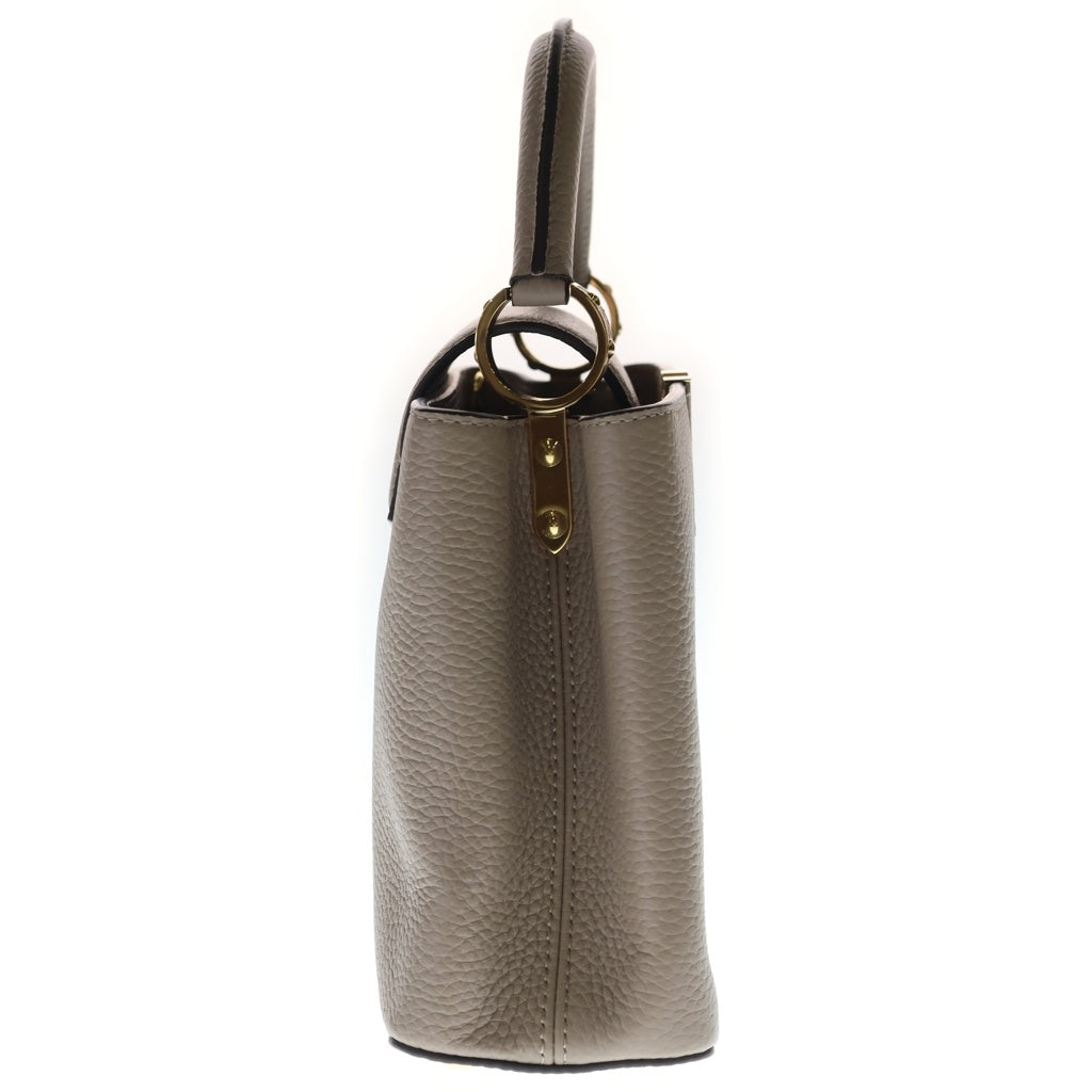 LOUIS VUITTON(ルイヴィトン) カプシーヌ BB ガレ トリヨン 2WAYハンドバッグ ショルダーバッグ ベージュ レザー M24736 ゴールド金具 レディース
