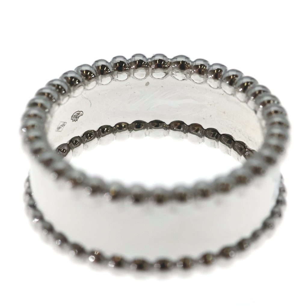 Van Cleef & Arpels(ヴァンクリーフアンドアーペル) ペルレ シニアチュール リング 指輪 K18WG ホワイトゴールド VCARN32300 レディース