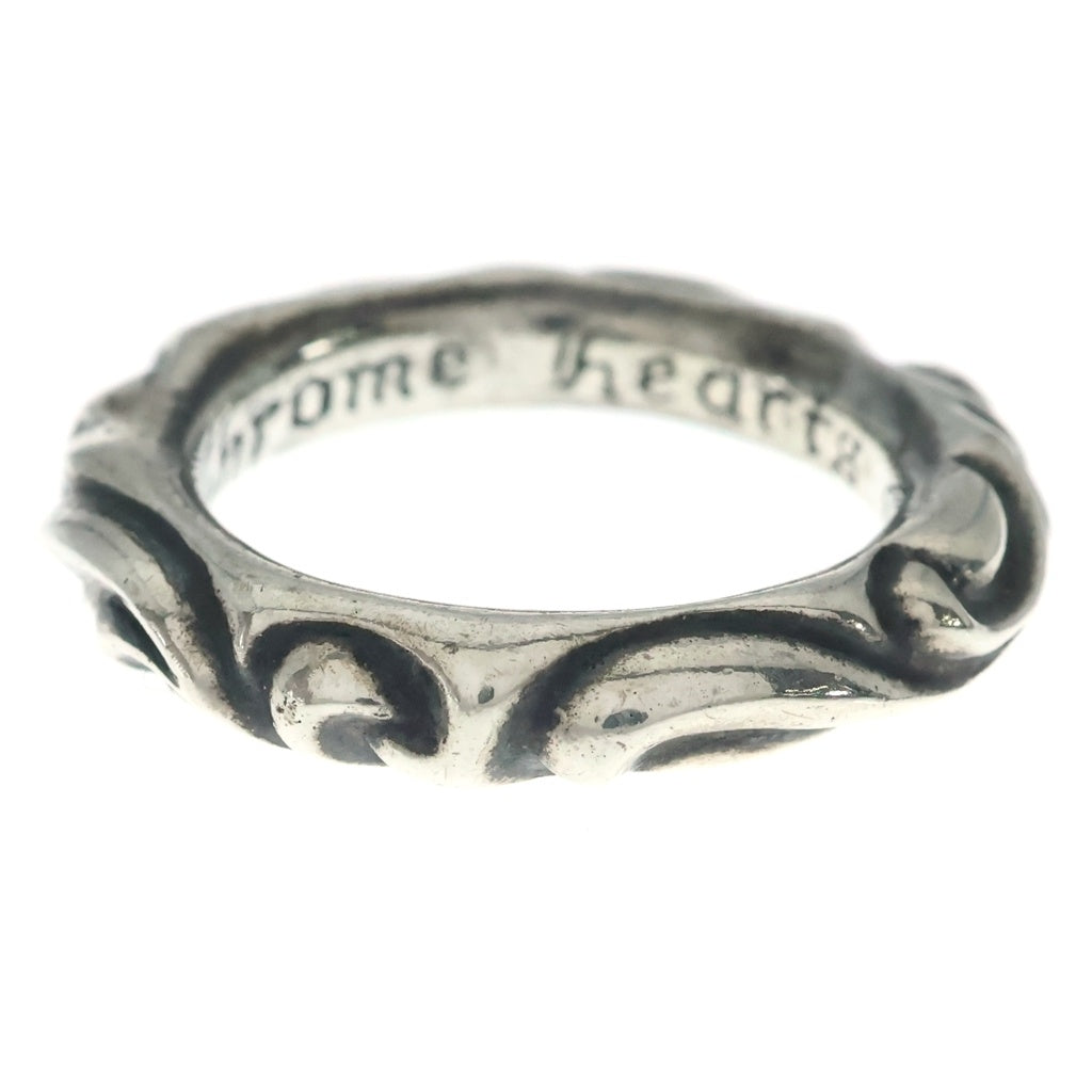 CHROME HEARTS(クロムハーツ) SCRL BAND スクロールバンド リング シルバー BCA351
