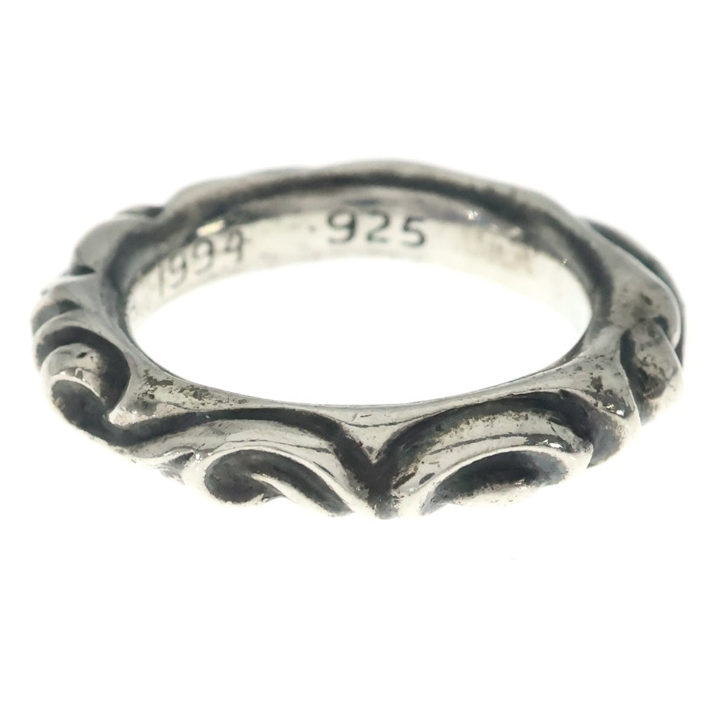 CHROME HEARTS(クロムハーツ) SCRL BAND スクロールバンド リング シルバー BCA351